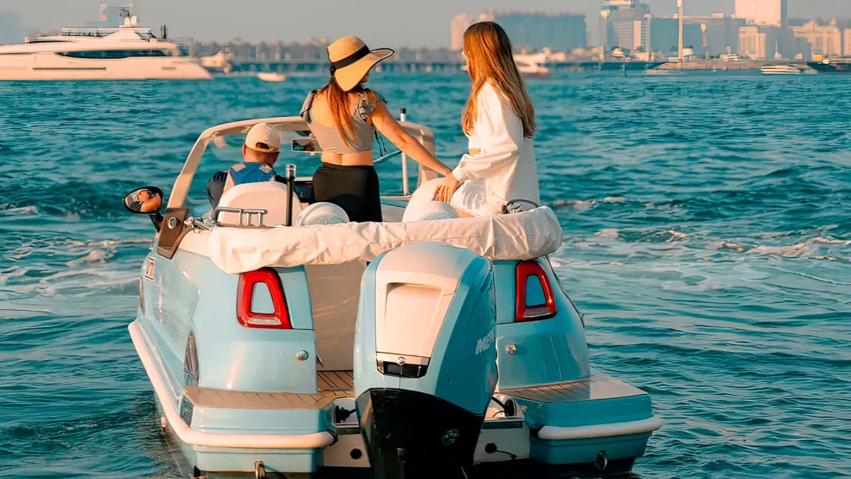 Аренда катера Fiat 500 Boat в Дубае